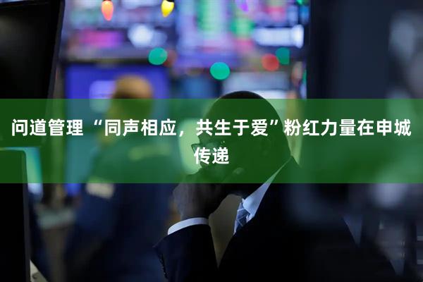 问道管理 “同声相应，共生于爱”粉红力量在申城传递
